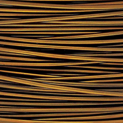 Beadsmith Vintage Bronze Round Wrapping Wire, 26 Gauge (0.40mm), 30 yd