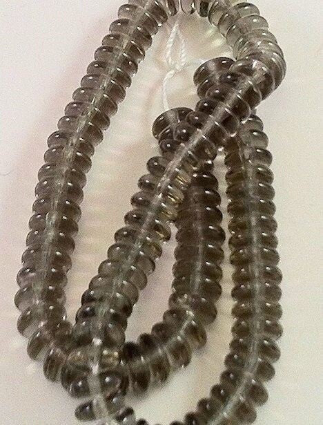 Czech Pressed Glass 6mm Rondelle Disc Spacer Beads, 100 pcs