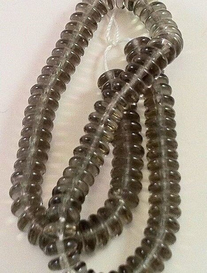Czech Pressed Glass 6mm Rondelle Disc Spacer Beads, 100 pcs