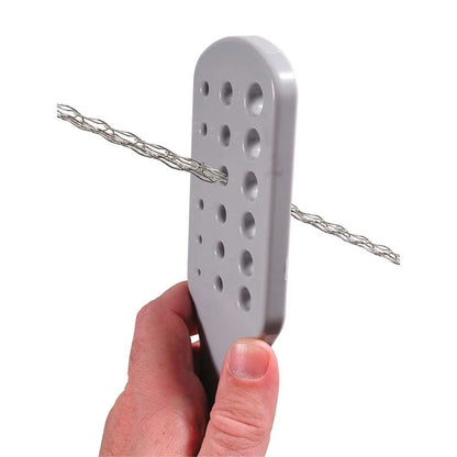 Beadsmith Plastic Draw Plate Set, 2 Piece, 23 Holes 1.5–14.5mm