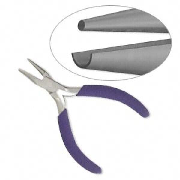 Round Nose & Concave Wire Looping Pliers 5" - 1mm to 5mm