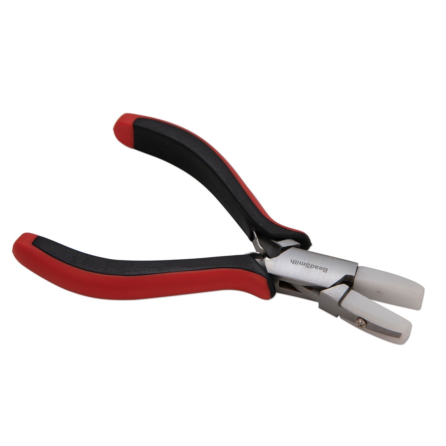 BeadSmith Superfine Ergo Double Nylon Jaw Flat Nose Pliers 5"
