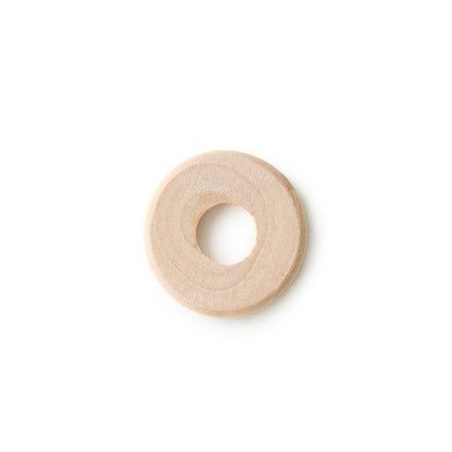 Wood Washer Discs, Birch Hardwood, 1 inch, 24 pcs