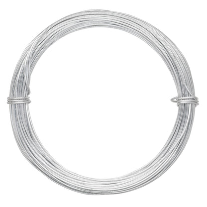 Anodized Aluminum Round Wrapping Wire, 20 Gauge, 45 Feet