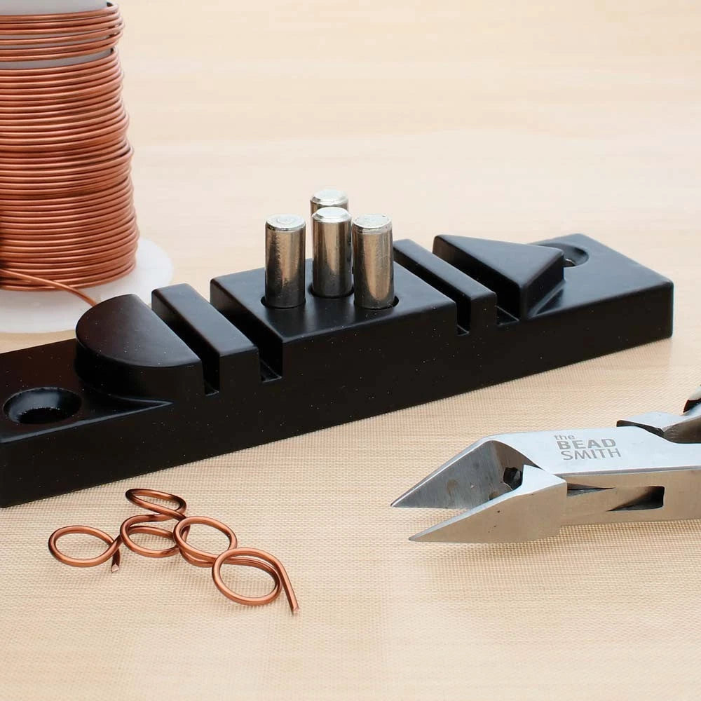 Wire Bending Jig Bench Tool, 4-1/2", 4 Pins