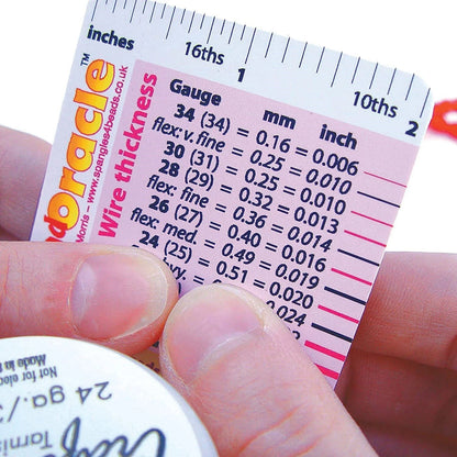 BeadSmith Bead Oracle Wallet Reference Card