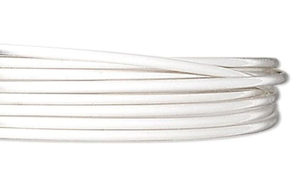 Wire, 5 Feet Sterling Silver Half Hard 20 Gauge Round Wrapping Wire