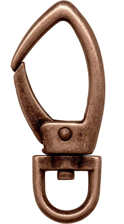 metal clasp on a white background