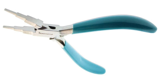 Pliers, BeadSmith 3-Step Flat Nose Pliers to Create Deep U Shaped Bends & More