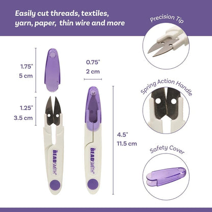 BeadSmith Thread Cutter with Cover