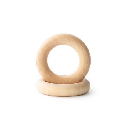Hardwood Toss Rings, 5 Sizes