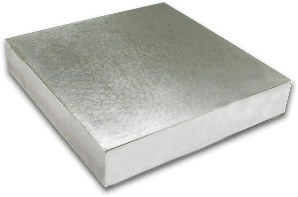 Vintaj Steel Bench Block 4" x 4" x 1/2"