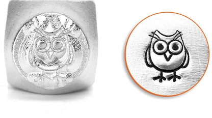 ImpressArt Hootie Owl Metal Stamp 6mm
