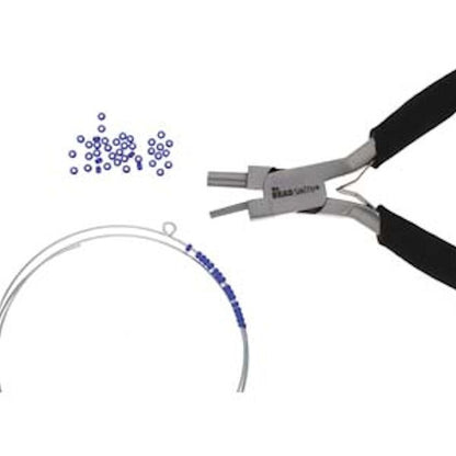 BeadSmith Memory Wire Finishing Pliers 2mm & 4mm Loops