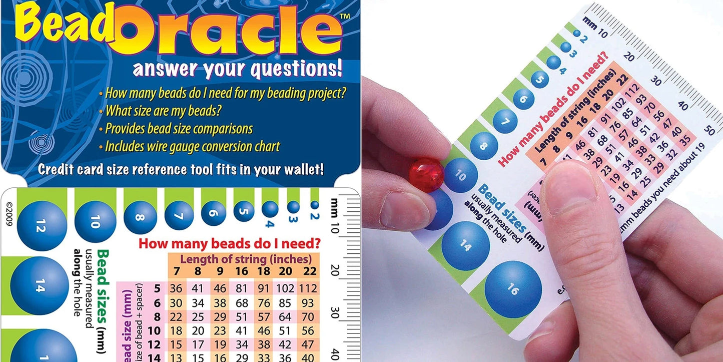 BeadSmith Bead Oracle Wallet Reference Card