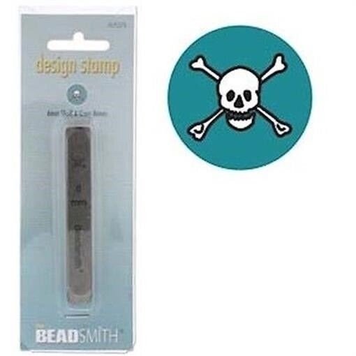 BeadSmith Metal Stamp Punch, 6mm, Choose Design
