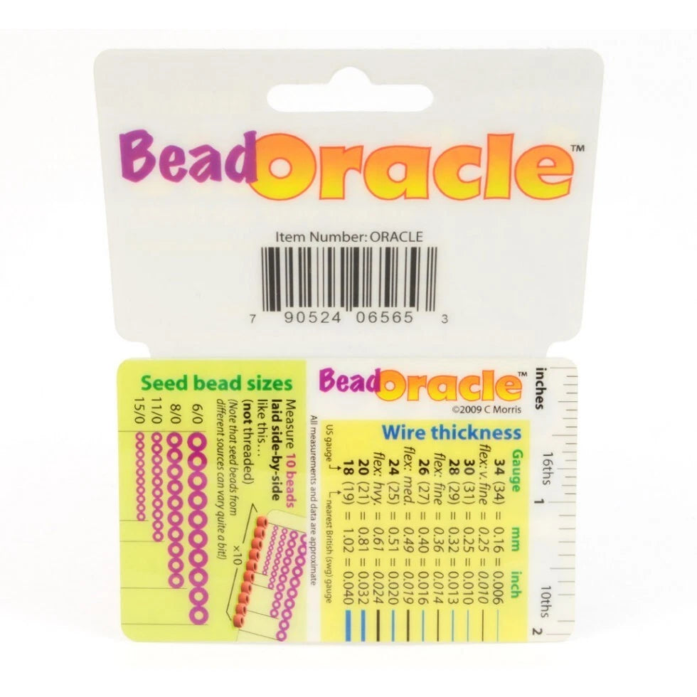 BeadSmith Bead Oracle Wallet Reference Card