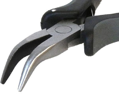 BeadSmith Ergonomic Bent Nose Pliers 5"
