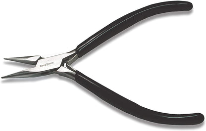 BeadSmith Slim Line Super Fine Chain Nose Pliers 4-3/4"