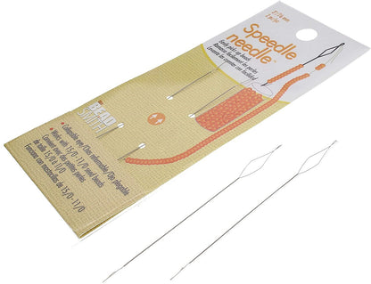 Speedle Needle, Twisted Wire Bead-Loading Needles, 3 Inch, Pack of 2