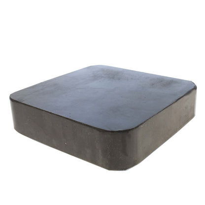 Rubber Non-Skid Bench Block Dampening Pad 4" Square