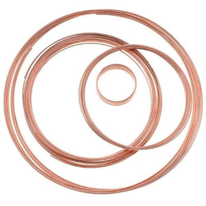 BeadSmith Memory Wire Assortment, 50-Loop Mix — Silver, Gold, Copper or Black