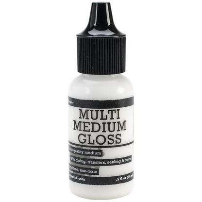 Ranger Multi Medium Artist Gel 0.5 oz, Gloss or Matte
