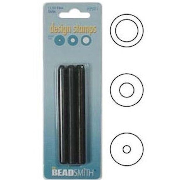 BeadSmith Steel Stamp Punch Set, 3 pcs, Choose Design