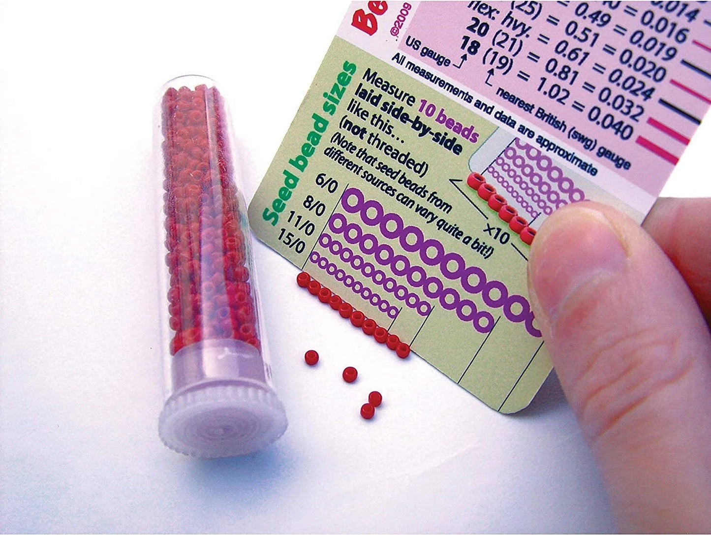 BeadSmith Bead Oracle Wallet Reference Card