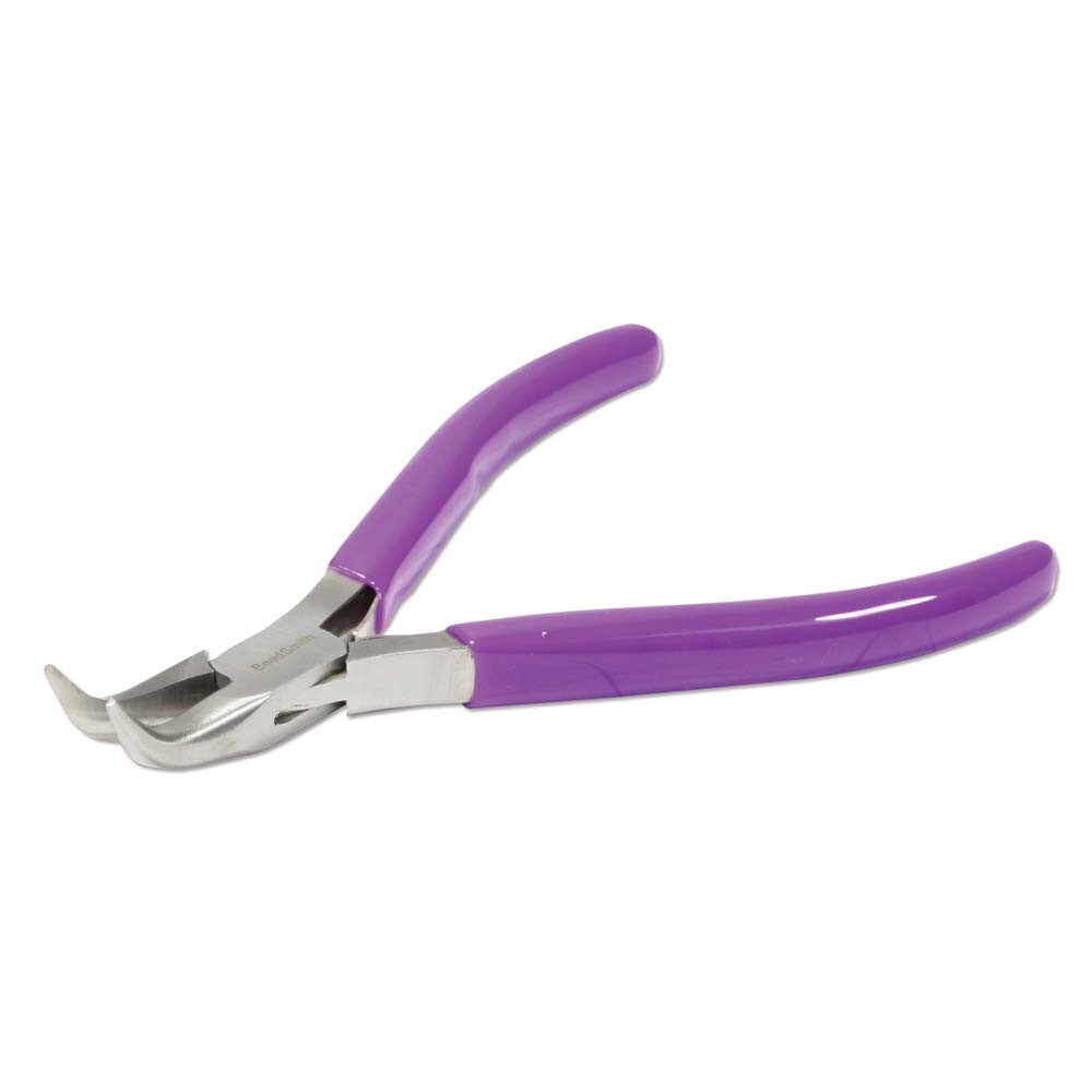 Super Fine Chain Nose Micro Pliers, 1mm Tip, Spring Action, 4-3/4 Inch