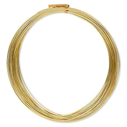 Anodized Aluminum Round Wrapping Wire, 20 Gauge, 45 Feet