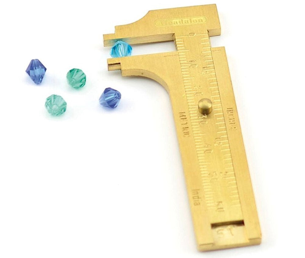 Beadalon Brass Bead Slide Gauge 60mm