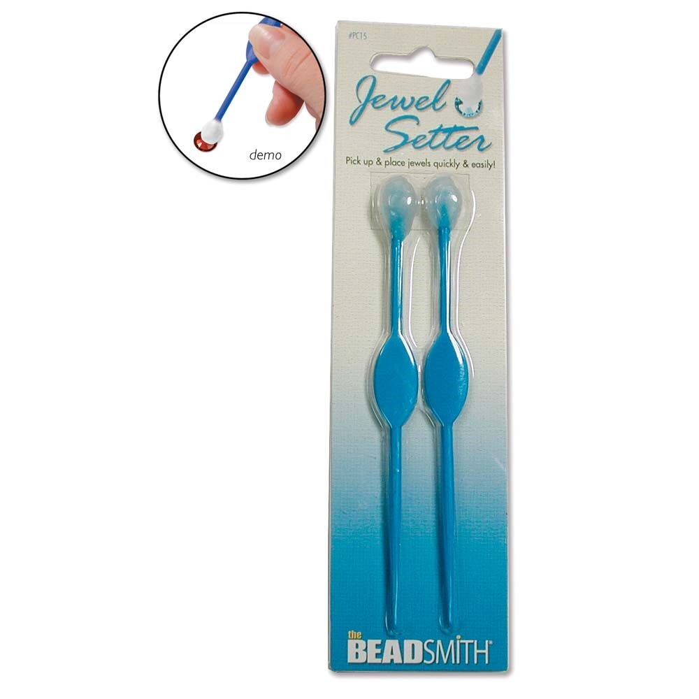 BeadSmith Jewel Setter for Rhinestones & Flat-Back Crystals - 2 pc