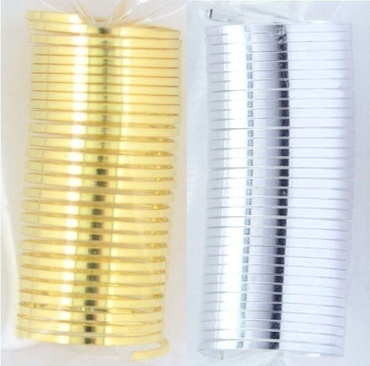 Beadalon Flat Ring Memory Wire 3/4 inch, 30-33 Coils, 0.35 oz