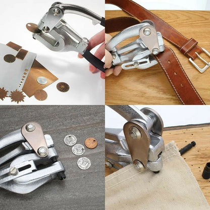 Beadsmith Mighty Punch Metal Hole Punch Kit, 7 Dies & Punches, Up to 16 Gauge