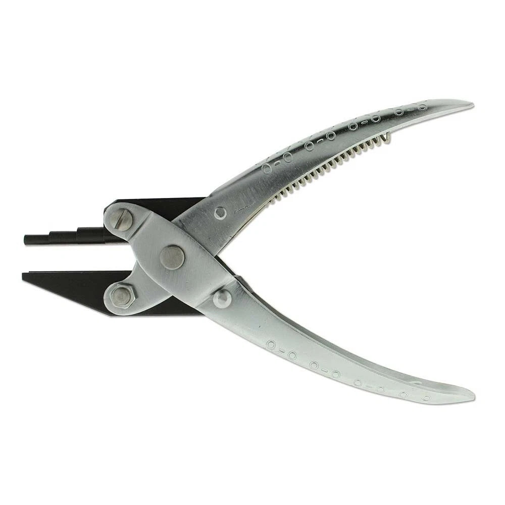 BeadSmith 3-Step Round & Concave Parallel Jaw Pliers, 3/4/5mm Steps, 5-1/2 inch