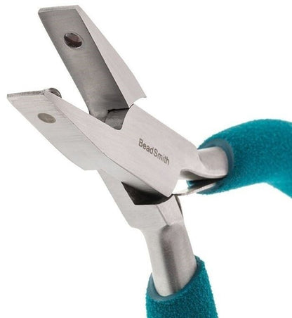 BeadSmith 5mm Dimple Pliers with Viewfinder for Metal Domes & Indents