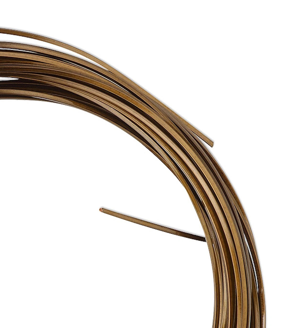 ParaWire Vintage Bronze Square Wrapping Wire, 21 Gauge (1.02mm), 7 yd