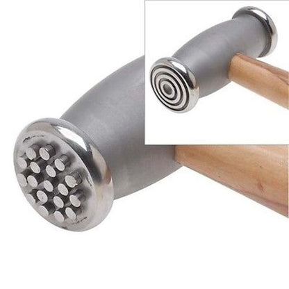 BeadSmith Double Texture Hammer 10oz - Wide Circles & Dots
