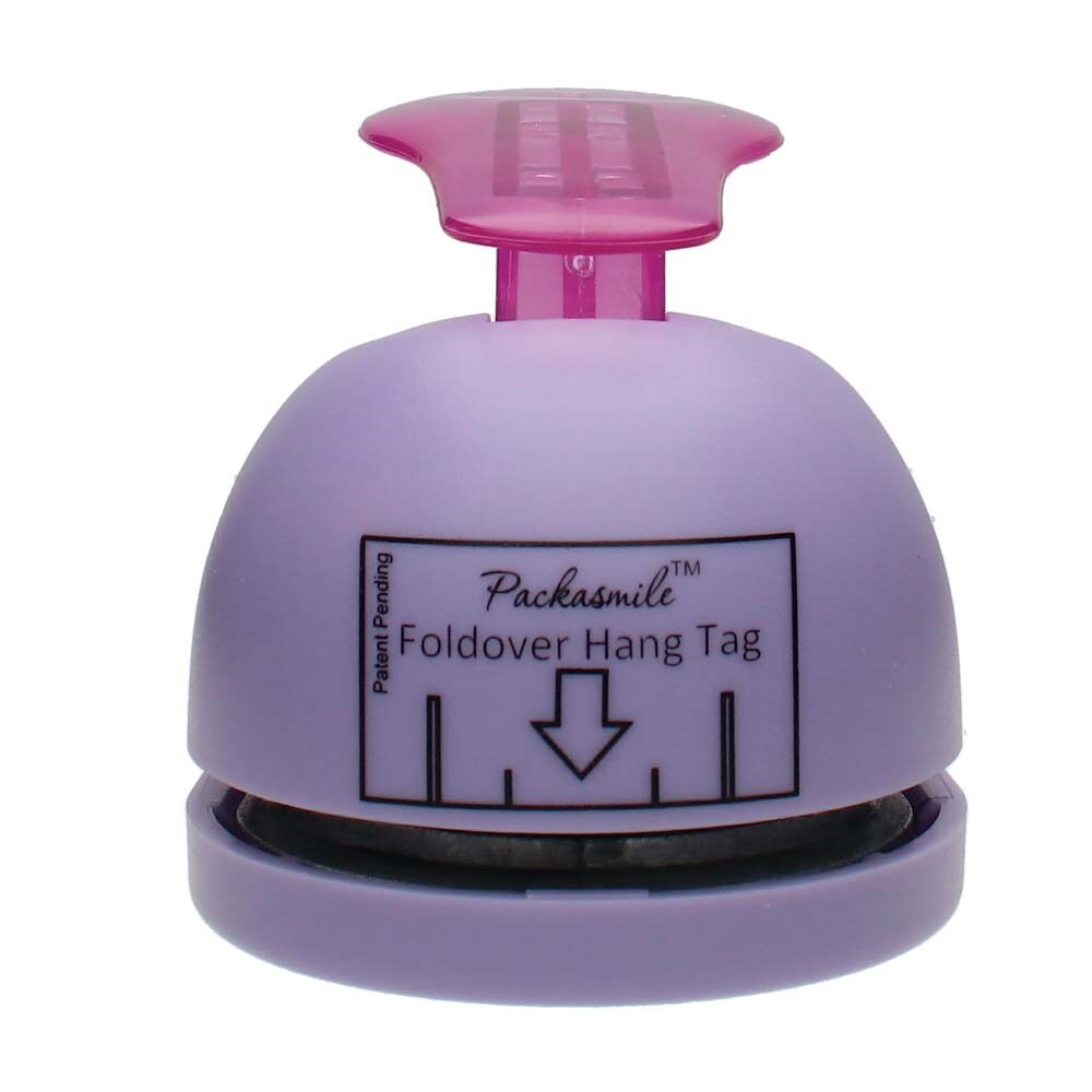 Fold-Over Hangtag Card Punch for Jewelry Display Cards