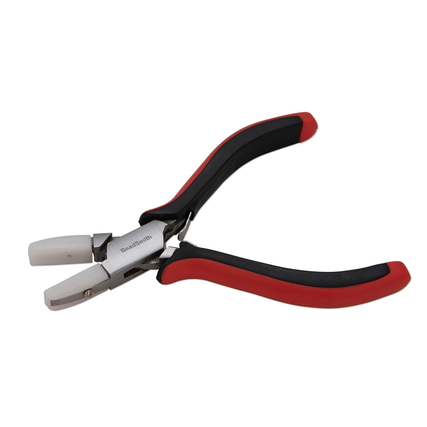 BeadSmith Superfine Ergo Double Nylon Jaw Flat Nose Pliers 5"