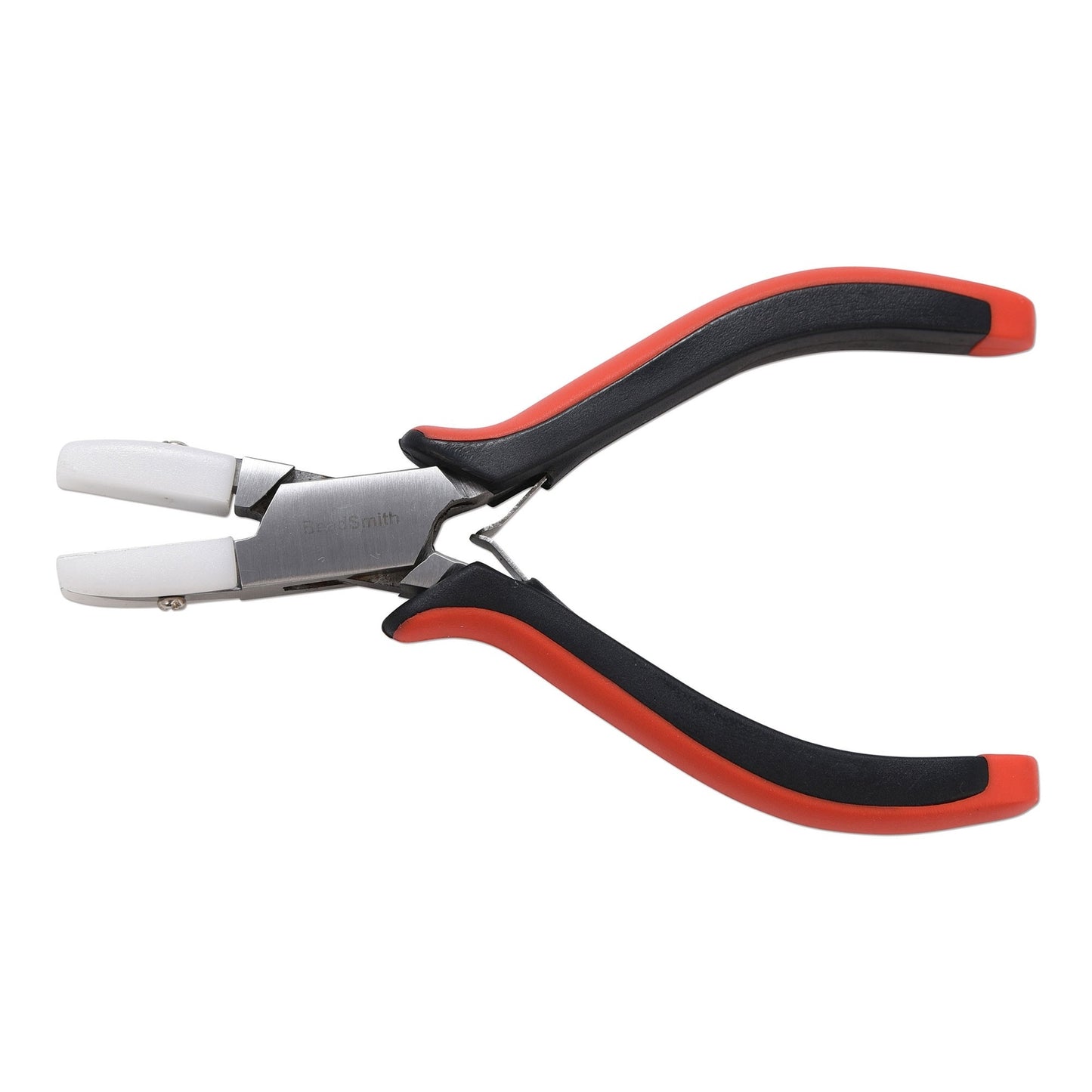 BeadSmith Superfine Ergo Double Nylon Jaw Flat Nose Pliers 5"