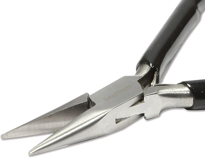 BeadSmith Slim Line Super Fine Chain Nose Pliers 4-3/4"