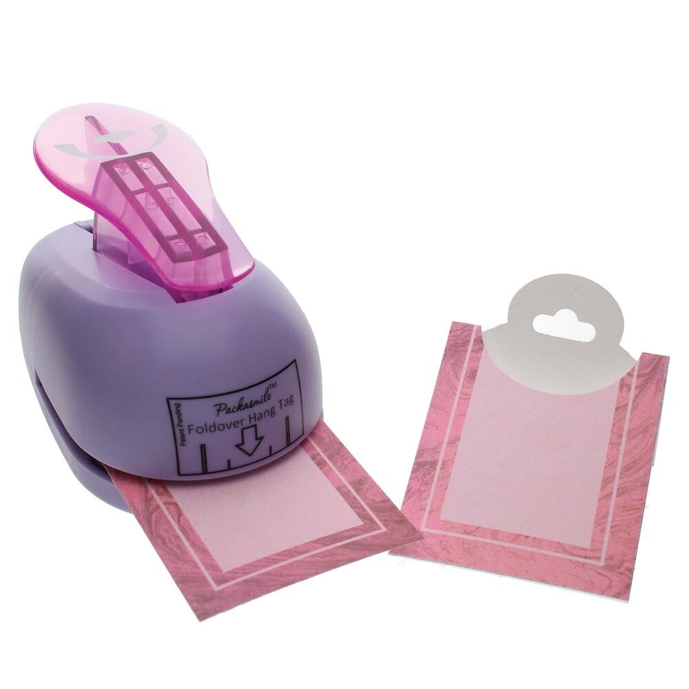 Fold-Over Hangtag Card Punch for Jewelry Display Cards
