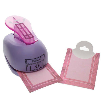 Fold-Over Hangtag Card Punch for Jewelry Display Cards