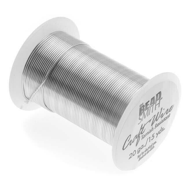 Wrapping Wire, Tarnish Resistant, 20 Gauge, 15 Yards – Copper, Gold, or Silver