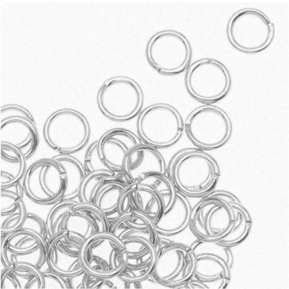 Artistic Wire Silver Chain Maille Jump Rings, 20 Gauge, 3.18mm ID, 560 pcs