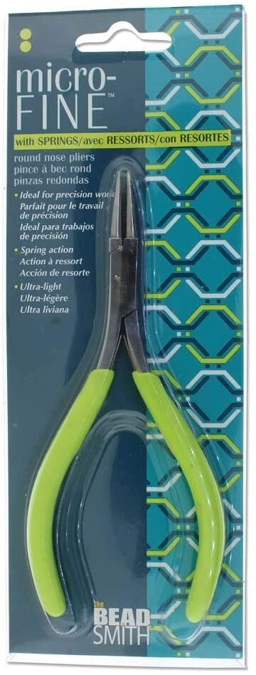 BeadSmith Micro Mini Round Nose Pliers 5"
