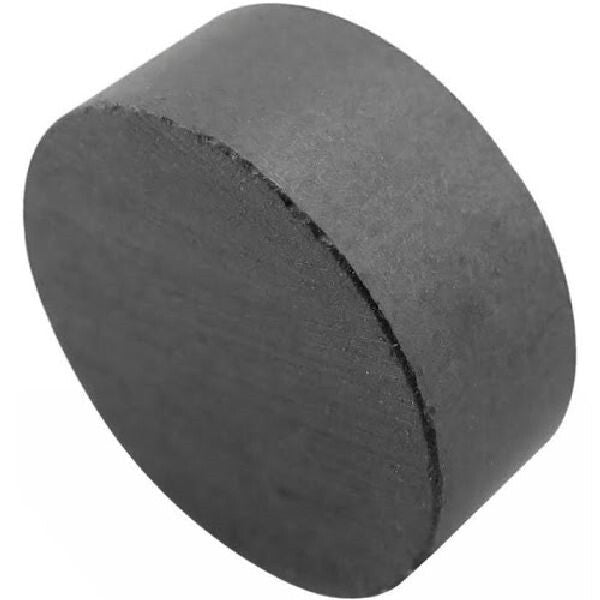 Ceramic Disc Magnets, Dark Grey, 3/4 inch, 10 pcs