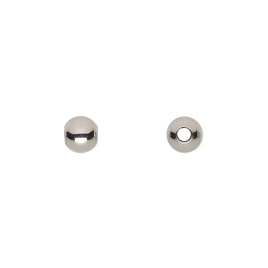 Stainless Steel 6mm Smooth Round Beads